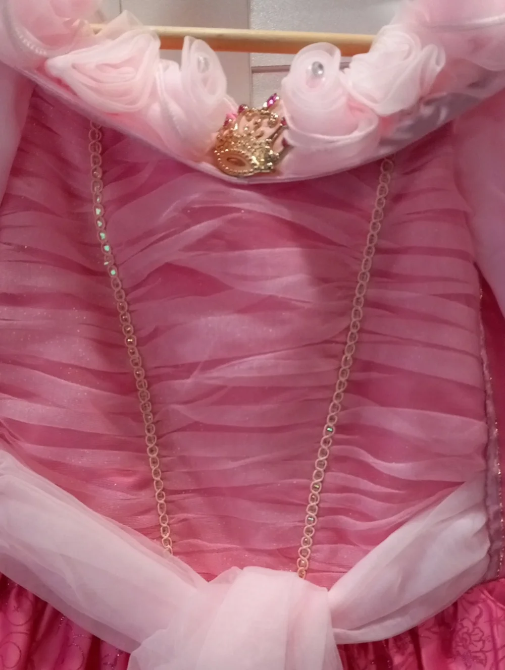 Disney Store Pink Shimmer Princess Costume Dress - Picture 5 of 15